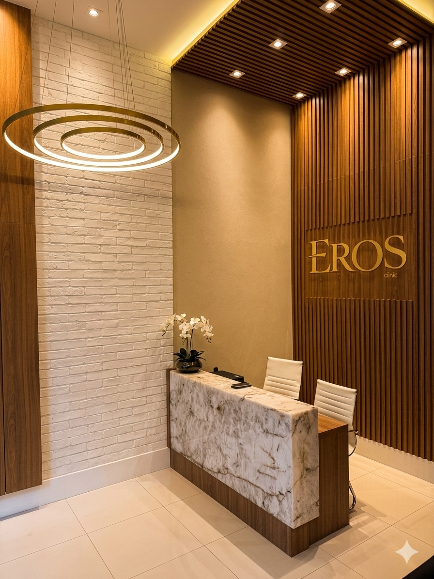 Recepção — Clínica Eros